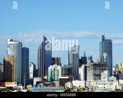 Skyline de Makati Banque D'Images