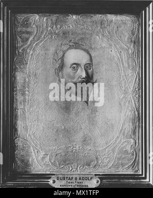 . Svenska : Gustav II Adolf (1594-1632), kung av Sverige, gift med Maria Eleonora Brandebourg av . 1632 259 Gustave II Adolphe (1594-1632), kung av Sverige, gift med Maria Eleonora av Brandenburg (Servaes Kock) - Nationalmuseum - 15141 Banque D'Images