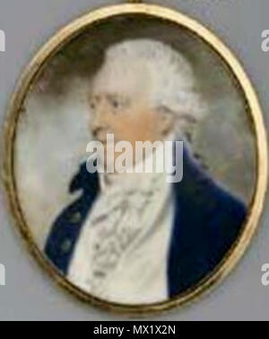 . Anglais : John Hussey, Baron de Seaton Delaval Delaval (1728-1808) . Date inconnue. John Downman (1750-1824) 322 John Hussey Delaval Banque D'Images