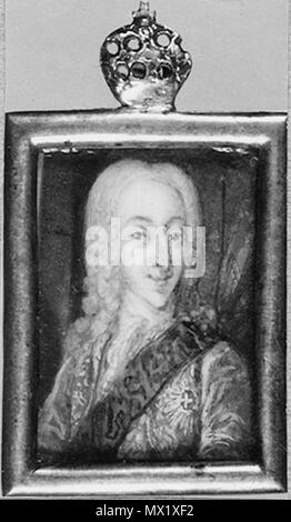 . Svenska : Kristian VI (1699-1746), av kung och Norge Danmark, gift med Sofia Magdalena Brandebourg Kulmbach av . Date inconnue 349 Kristian VI (1699-1746), av kung och Norge Danmark - Nationalmuseum - 29075 Banque D'Images