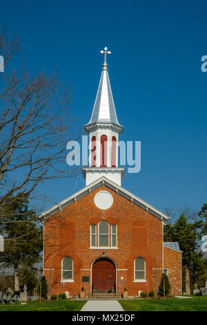 Église Saint Pauls, 6750 Fayette Street, Haymarket, Virginia Banque D'Images