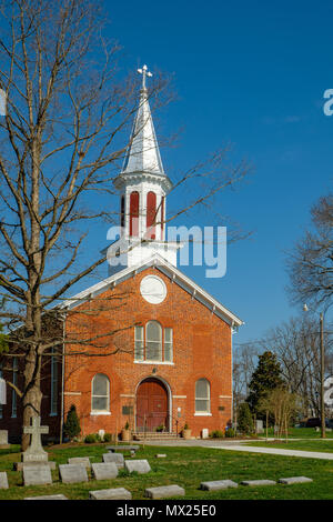 Église Saint Pauls, 6750 Fayette Street, Haymarket, Virginia Banque D'Images