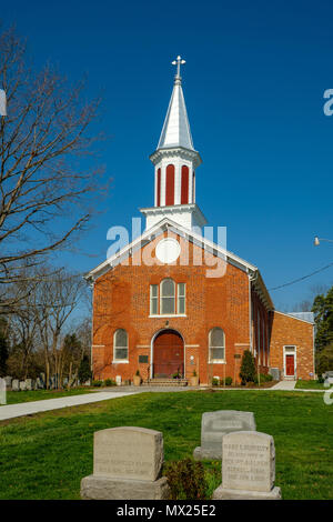 Église Saint Pauls, 6750 Fayette Street, Haymarket, Virginia Banque D'Images