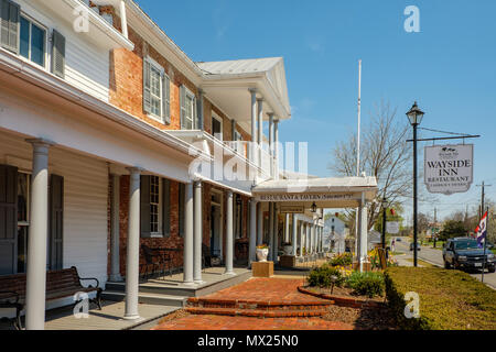 Larricks Tavern, Wayside Inn 7783 Main Street, Middletown, New York Banque D'Images