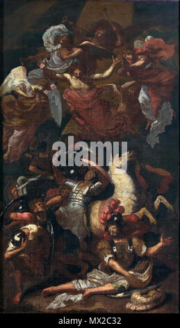 82 Bertholet Flemalle, la conversion de saint Paul, Musée des beaux-arts, Liège, Belgique Banque D'Images