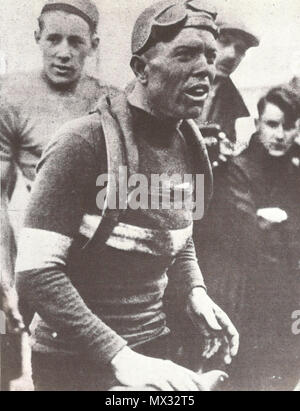 . English : Learco Guerra au Tour de France 1930 . 12 août 2012. Jean Durry 13 1930 Guerra-Tour-Learco Banque D'Images