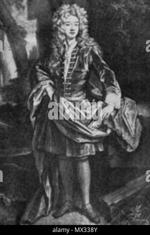 . John Perceval, 1er comte d'Egmont (1683-1748) . Portrait contemporain. Ce fichier n'est pas informations sur l'auteur. 114 stEarlOfEgmont Banque D'Images