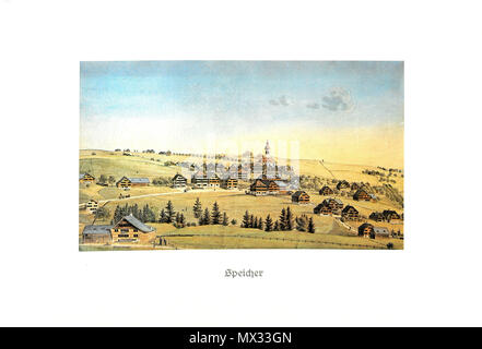 569 1822 Speicher Speicher von Süden Banque D'Images