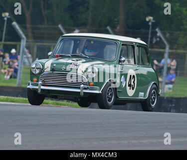 Chris Middlehurst, Morris Mini Cooper S, Masters, pré-66 touring cars Masters Festival Historique, Brands Hatch, dimanche 27 mai 2018, Brands Hatch, cla Banque D'Images