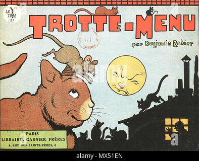 . English : Benjamin Rabier, trotte-menu, 1932, couverture . 1er janvier 1932. 80 Benjamin Rabier Benjamin Rabier, trotte-menu Banque D'Images