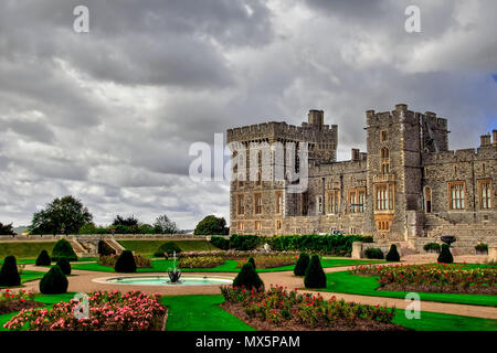 Londres, Royaume-Uni. 16 mai, 2018. Le château de Windsor, près de London Crédit : Alexandr Goussev/Pacific Press/Alamy Live News Banque D'Images