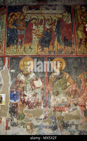 224 des fresques de Saint-nicolas de Varoš 04 Banque D'Images