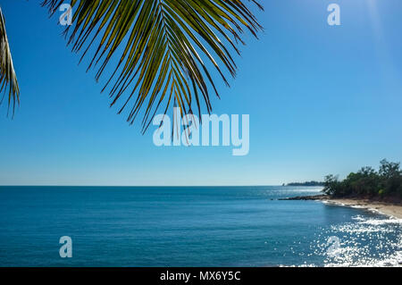 Vue sur la mer de Nightcliff estran dans Darwin, Territoire du Nord Australie Banque D'Images