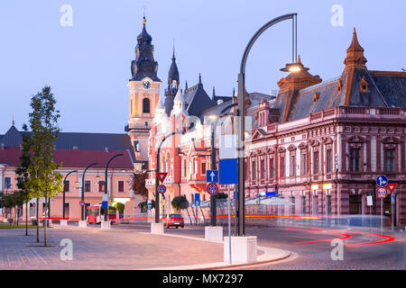 Palais de l'évêque grec catholique d'Oradea, Roumanie Banque D'Images