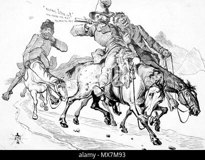 . Anglais : Jacobus W Sauer. Homme politique libéral français de la Colonie du Cap caricaturé par le journal La Lanterne raciste. 5 mars 2007, 14:41:34. WH Schroder. La ville du Cap. 331 JW Sauer - Lorsque Jamie vient Marching Home - Lanterne - 17 Sept 1881 Banque D'Images