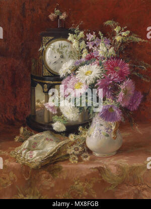 . Allemand : Stillleben mit antiker Uhr . 1917. Tchèque Emil (1862-1929) 186 tchèque Emil Stillleben mit antiker Uhr 1917 Banque D'Images