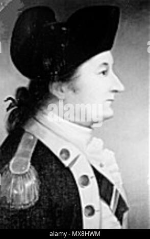 . Anglais : Le Colonel Enoch pauvres. Portrait par U.D. Tenney, 1873, après une précédente portrait par Kosciusko. Présenté à l'État par un descendant, 1873. Référentiel : New Hampshire Division des ressources historiques. Lieu : Office Building, Room 210. 1873. U. D. Tenney 191 pauvres Enoch Banque D'Images