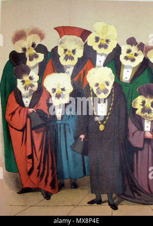 . Anglais : UN chromolithiographic photo par le comte Franz Graf von Pocci à partir de son livre 'Viola Tricolor : Dans la photo et de la rime", initialement publié aux États-Unis en 1876 - l'année de la mort de Pocci. Italiano : Un'immagine del chromolithiograph da Franz Graf von Pocci dal suo libro 'Viola Tricolor : Dans la photo et de la rime' da 1876. 20 août 2011. Comte Franz Graf von Pocci 219 FranzPocciVoilaTricolor1 Banque D'Images