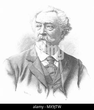 . English : Portrait du sculpteur français Henri Allouard (1844-1929) . 1903 dessinateur inconnu 272. Henri Allouard Banque D'Images