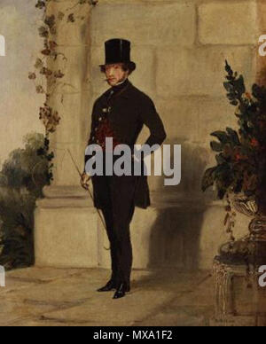 . Henry Somerset, 7e duc de Beaufort . 1845. Henry Alken 275 Henry Somerset, 7e duc de Beaufort Banque D'Images