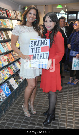 Paola Diana VIP book launch tenue à Daunt Books comprend : Paola Diana, Ching Il Huang Où : London, Royaume-Uni Quand : 02 mai 2018 Source : WENN.com Banque D'Images