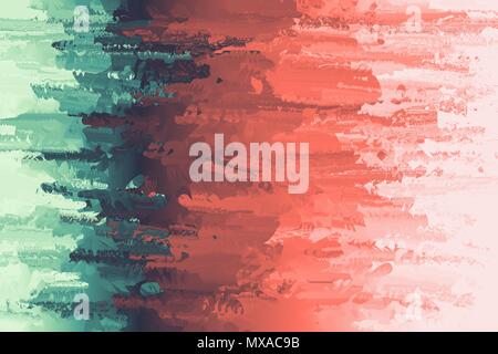 Peinture acrylique appliquée dans un épais globs abstract background. Banque D'Images