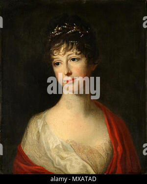 . Deutsch : Maria Pawlowna, Erbprinzessin von Sachsen-Weimar-Eisenach (1786-1859) . 19e siècle. Johann Friedrich August Tischbein (1750-1812) Noms alternatifs Friedrich August Tischbein, Jan Jan Frederik August Tischbein, Friedrich Tischbein, pseudonyme : Leipziger Tischbein Description peintre allemand et enseignant à l'université Date de naissance/décès 9 Mars 1750 21 juin 1812 Lieu de naissance/décès période de travail entre Heidelberg Maastricht vers 1770 et vers 1812 lieu d'Arolsen (1770), Paris (1772-1777), Italie (1777-1780), Naples (1778-1779), La Haye (1781-1782, 1786, 1788-178 Banque D'Images