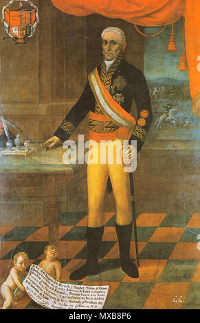 318 Joaquín de la Pezuela Banque D'Images