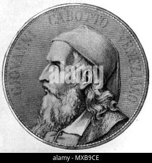 . Giovanni Caboto /John Caboto, explorateur (1450 - 1498) . XVI-XVII siècle. 323 Inconnu John Cabot--2 Banque D'Images