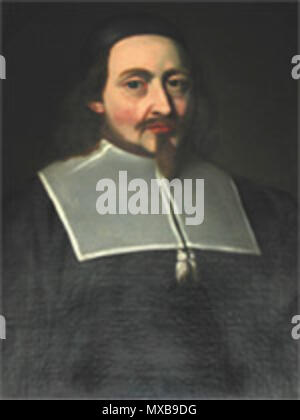 . Portrait du premier gouverneur de la colonie de la baie du Massachusetts, John Endecott. vers 1665. JohnEndecottPortrait 323 inconnu Banque D'Images