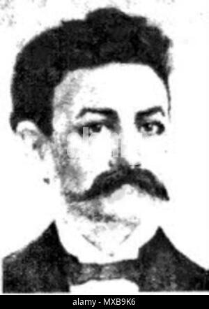 . Español : José Antonio Chaves, nació en Los Puertos de Altagracia, Costa Oriental del Estado Zulia, el 24 de septiembre de 1854 y murió en Maracaibo el 17 de julio de 1933, abogado de profession y músico por la convicción escribió piezas musicales (valses, salmos, marchas fúnebres, música sacra y folclórica), excelente orador y cronista, además de ejercer como recteur de la Universidad del Zulia entre los años 1896-1897. Ejecutante de la flauta y la guitarra, se inmortalizo al crear la música del himno del Estado Zulia . 17 octobre 2011. 324 Inconnu Jose Antonio Chaves Banque D'Images