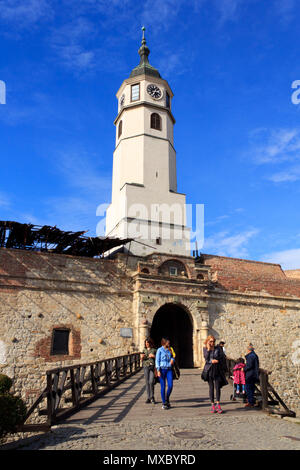 Stambol Gate ou porte de l'horloge, forteresse de Belgrade Banque D'Images