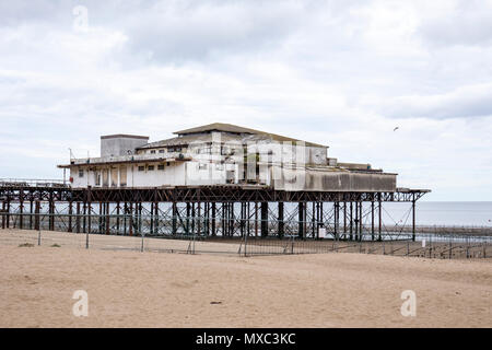 Victoria pier à Colwyn Bay Gwynedd au Pays de Galles UK Banque D'Images