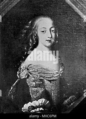 . English : Françoise Athénaïs de Rochechouart de Mortemart (1640-1707), Marquise de Montespan, alias Madame de Montespan . Peintre non connu 385 Madame de Montespan-(1) Banque D'Images