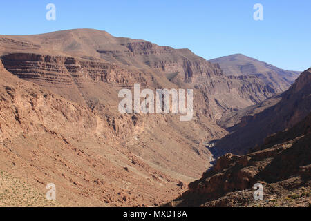 La vallée de Todra Maroc Banque D'Images
