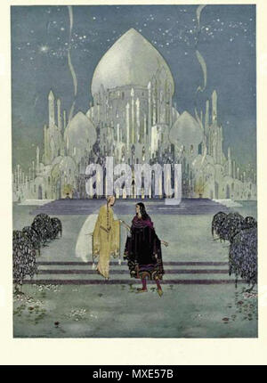 . Anglais : Virginia Frances Sterrett Elle est née à Chicago en 1900. Son père est mort quand elle était très jeune, et sa mère a déménagé avec Virginia et sa sœur de vivre avec leur famille élargie. Démonstration d'un talent précoce pour l'art, elle est entrée et ont remporté des prix dans des concours de dessins à la Foire Exposition de l'État du Kansas. Son cours dans la vie d'illustrateur a été fixée, et à l'adolescence, elle a commencé à travailler pour diverses agences de publicité. Un bout de la tuberculose laissée dans un état de mauvaise santé en permanence. Son talent pour l'art fantastique a attiré l'attention des maisons d'édition, et à l'âge de 1 Banque D'Images