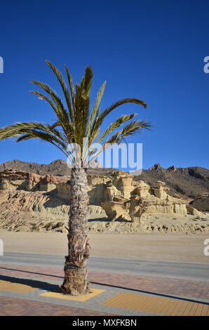 Bolnuevo, Costa de Mazarrón Banque D'Images