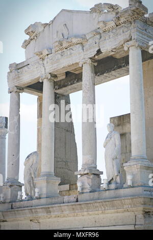 Restes de l'ancien théâtre romain de Philippopolis à Plovdiv, Bulgarie Banque D'Images