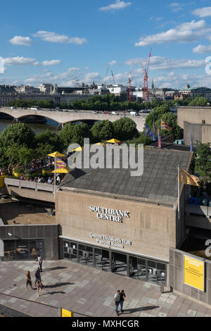 Queen Elizabeth Hall et Purcell Room, Southbank Centre, Londres, Angleterre Banque D'Images