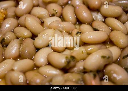 Un plat de haricots. Banque D'Images