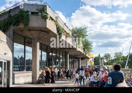 Queen Elizabeth Hall et Purcell Room, Southbank Centre, Londres, Angleterre Banque D'Images