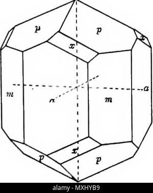 "Éléments de minéralogie, cristallographie et analyse de sarbacane, d'un point de vue pratique ..' (1900) Banque D'Images