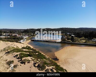 Narrabeen Sydney Plages du Nord Banque D'Images