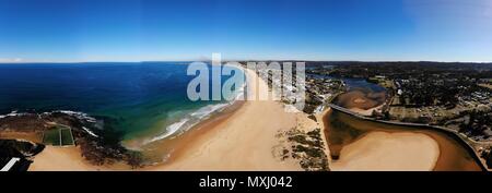 Narrabeen Sydney Plages du Nord Banque D'Images