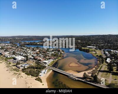 Narrabeen Sydney Plages du Nord Banque D'Images