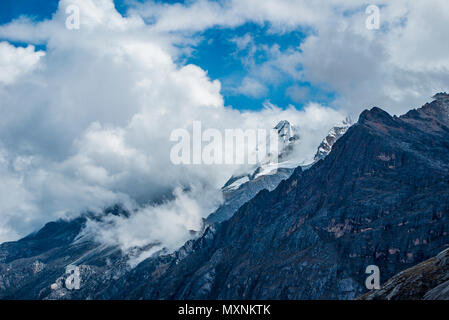 Huaraz Trekking Santa Cruz Banque D'Images