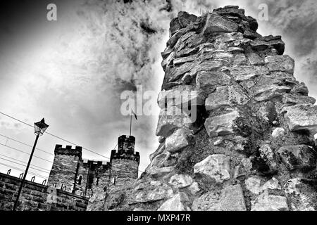 Newcastle sur Tyne Castle Garth Banque D'Images