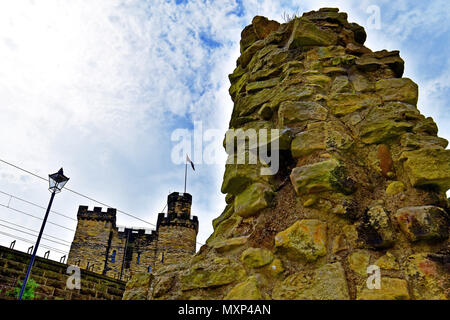 Newcastle sur Tyne Castle Garth Banque D'Images