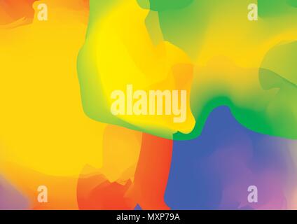 Abstract colorful pastel arrière-plan. Effet dynamique pour l'illustration vectorielle, brochure, bannière web, flyer, carte de visite, modèle de conception de l'affiche. Abstract color Illustration de Vecteur