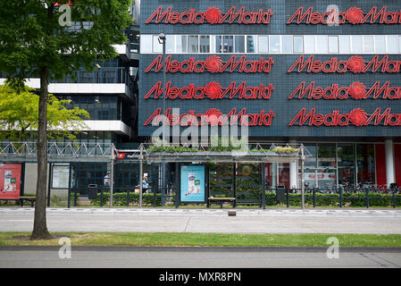 Eindhoven, Pays-Bas - 16 mai 2018 : Mediamarkt shop Banque D'Images